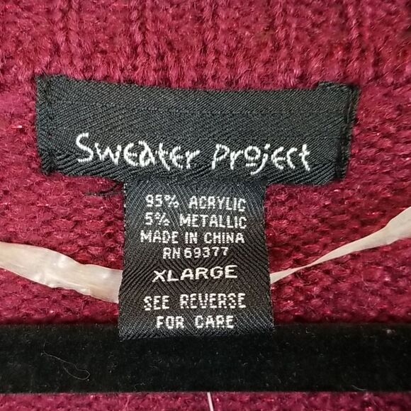 đ€5/$20đ€âNWOT..SWEATERâPROJECT knittedâsweater - Picture 4 of 6